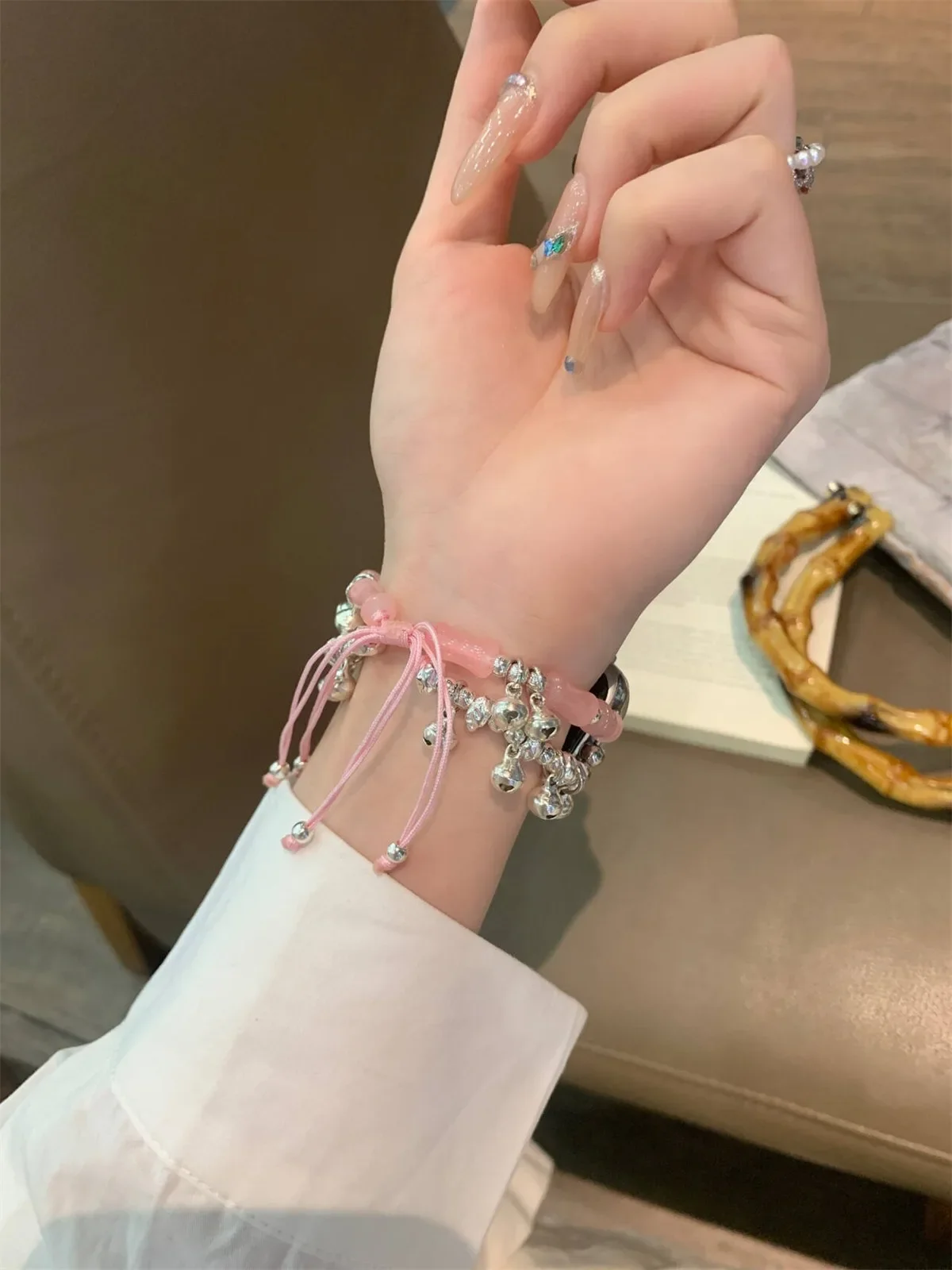 Bracelet de montre à bijoux pour iWatch Ultra 2 Series 10/9/8/7/6/5 Bracelet de montre tendance 42/44/45/46/49 mm 38/40/41 mm_voghion.com
