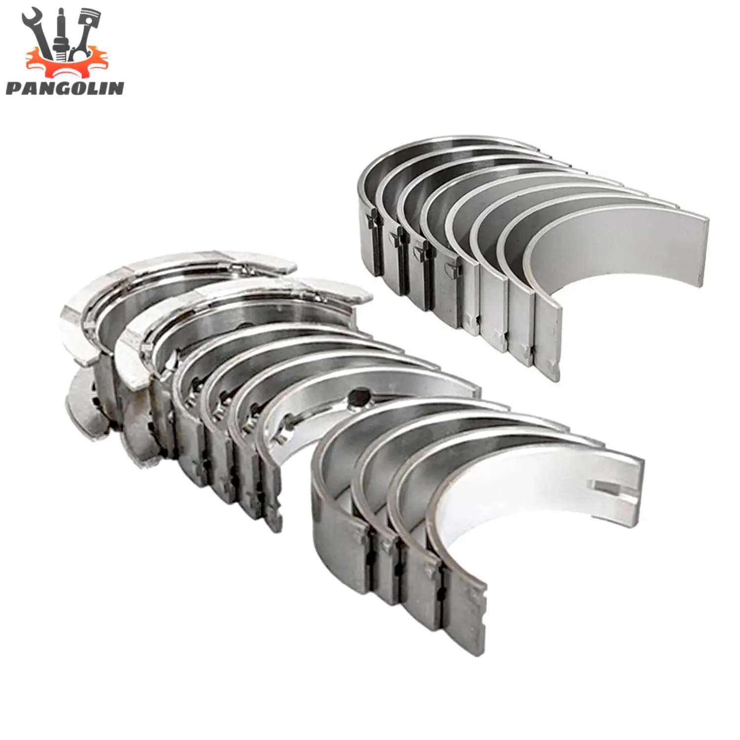 1set Engine Con Rod & Crankshaft Main Bearing Set BMW X1 X3 X5 & 1 3 5 Series N47 D20 2.0 77950600 77951600 11217802643 Part engine con rod and bearing set