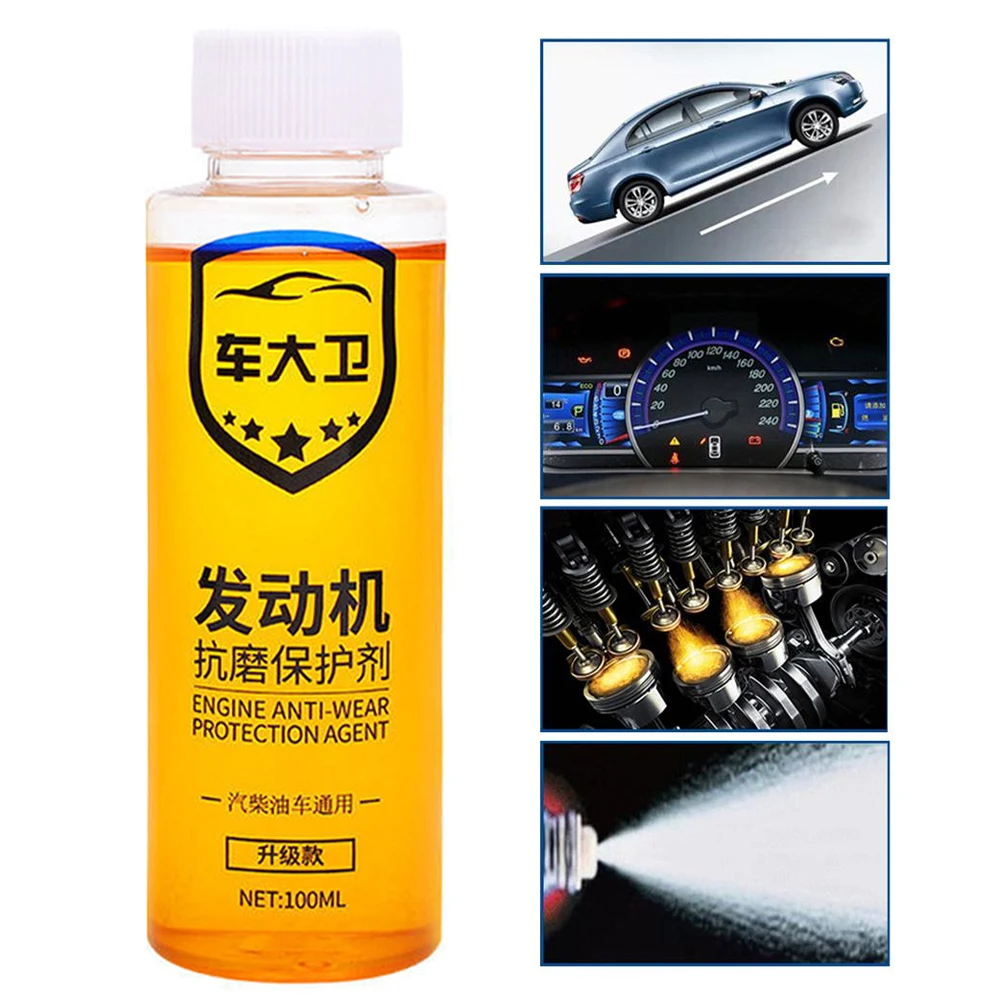 Engine Cylinder Repair Agent Additive Oil For Engine Protection 100ml Noise  Reduction Anti-Wear Repair Oil Reduce Friction - AliExpress