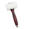 50mm Nylon Hammer Wood Handle Professional DIY Sew Leather Tools Non- 3