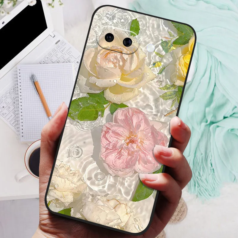 Cartoon Silicone Back Cover Phone Case - Soft Bumper Coque