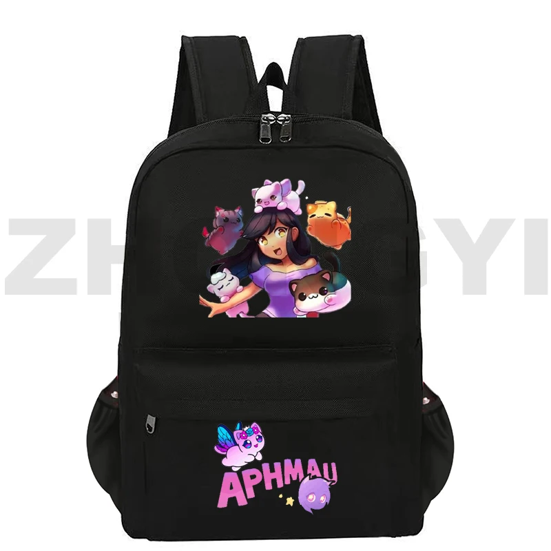 Aphmau Merch Backpack Kindergarten Anime Aphmau Bags As A Cat Backpacks ...