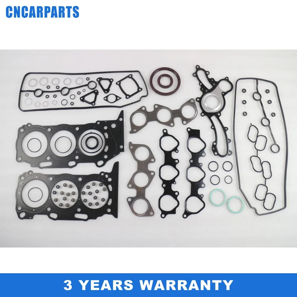 

Комплект прокладок VRS для двигателя, для Toyota Prado 1GRFE GRJ120 4L V6 03/03-10/09 HILUX GGN15,GGN25