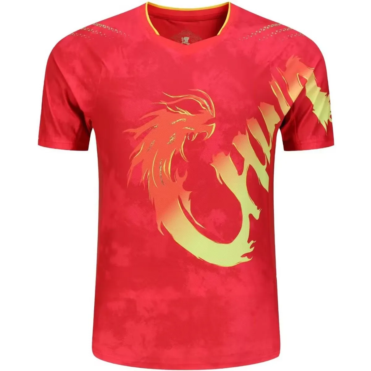 Text CHINA Dragon uniform Championship Table Tennis shirts shorts suits for Men Women Children pingpong sports set