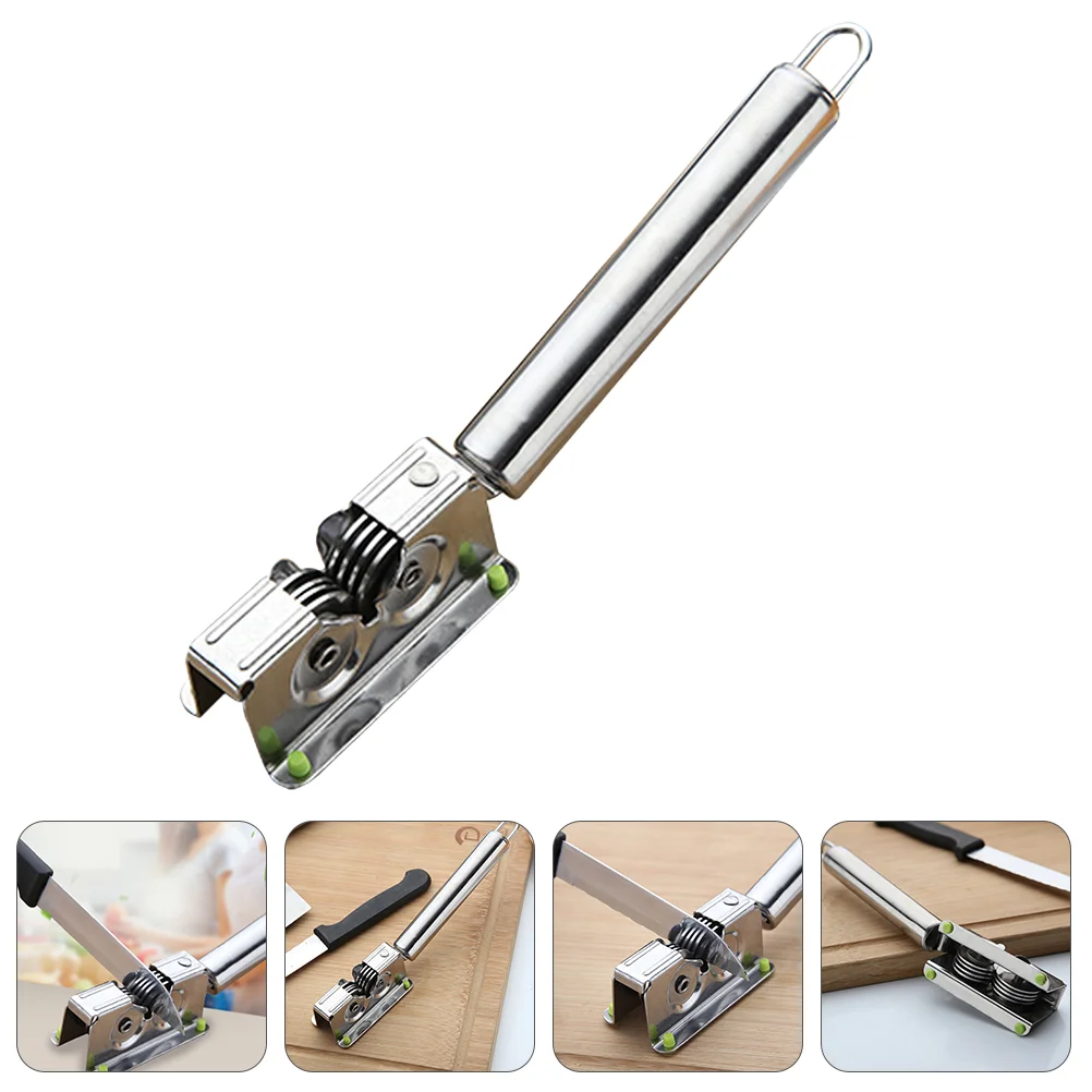 

1 Pc Rust-proof Grinder Household Practical Sharpening Tool (Silver)