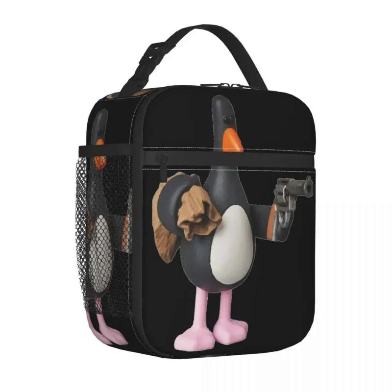 

Penguin Wallace And Gromit Cartoon Insulated Lunch Bags Thermal Bag Lunch Container Portable Tote Lunch Box Food Bag Work Picnic