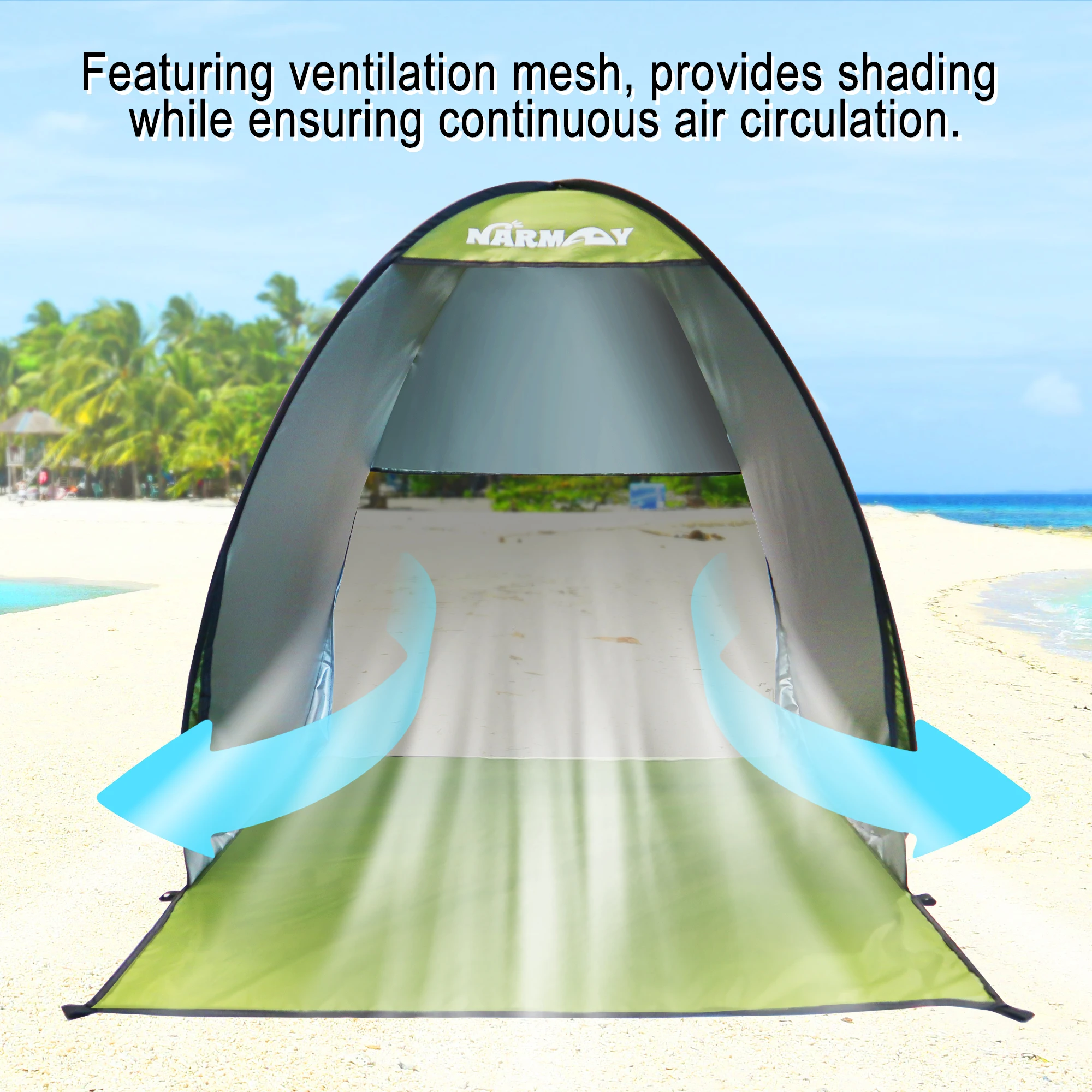 Pop-Up UV Waterproof Beach Tent 4