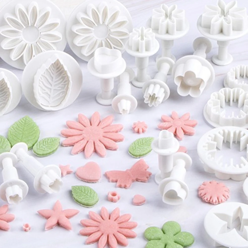 Polymer Clay Tools Pottery Sculpting Tools Clay Sculpting Tools Pottery Tools Clay Craft Tool 33 Piece Ceramic Tool Set Handmade DIY Mini Daisy Butterfly Plastic Embossing Mold Spring Pressing Clay Soft Clay Printing Tool