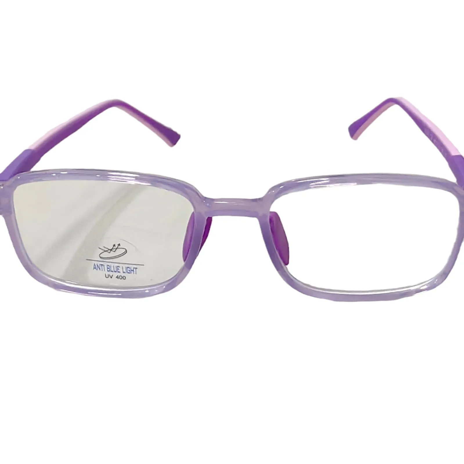 New Anti Blue Light Optical TR90 Reading Computer Glasses Can Be Matched With Prescription Student Flat Lens Silicone Nose Pad
