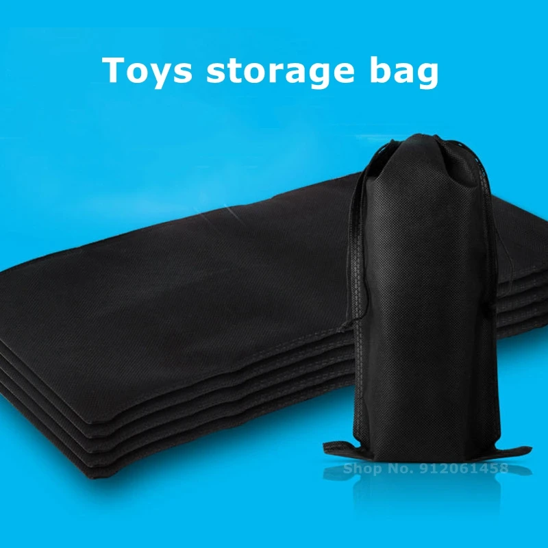 Non-woven fabric Drawstring Storage Bag for Sex Toys 10Pcs