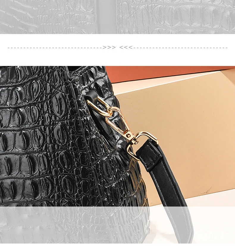 Crocodile Shoulder Bag