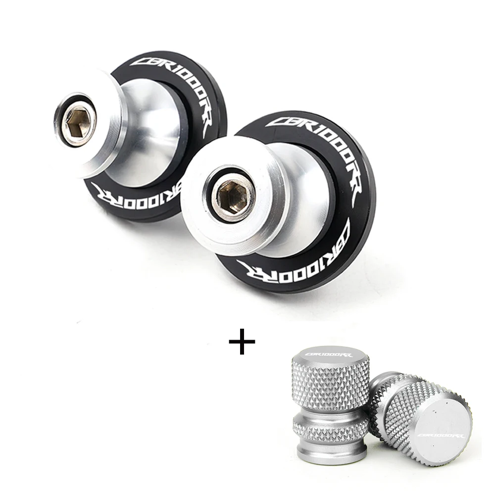 Motorcycle Tire Valve Caps & Swingarm Sliders Spools - 8MM Accessories