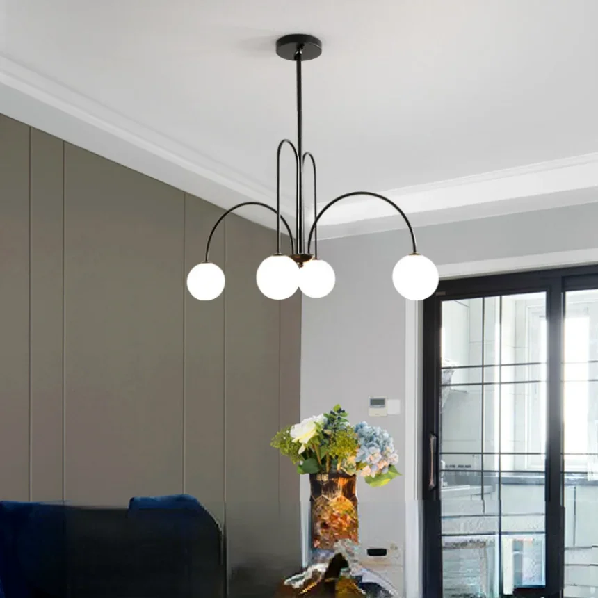 Modern Glass Pendant Lights for Living Room Kitchen Bedroom Ceiling Chandeliers Decoration Hanging Lamp Home Decor Nordic Design