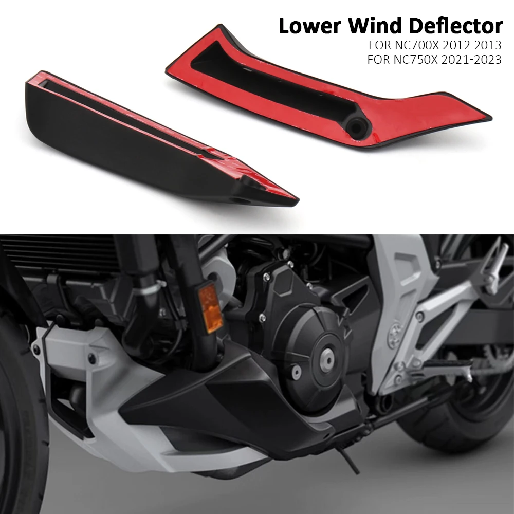 

New Motorcycle For Honda NC750X NC 750X NC700X NC 700 X 2012 2013 2014 2015 2016-2020 Foot Wind Deflector kit Accessories Rubber