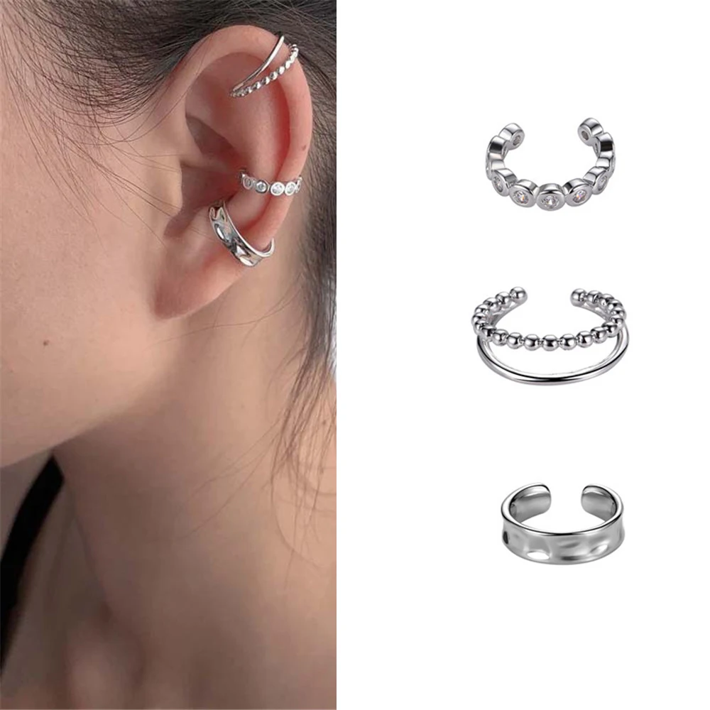 Ear Clip Earrings Clip Earrings Ear Clip Magnetic Earrings Ear Accessories Fashion Magnet Ear Cuff Non-Piercing Ear Clip Earrings for Women Men Fake Cartilage Earring Cuff Nasal Piercing Jewelry