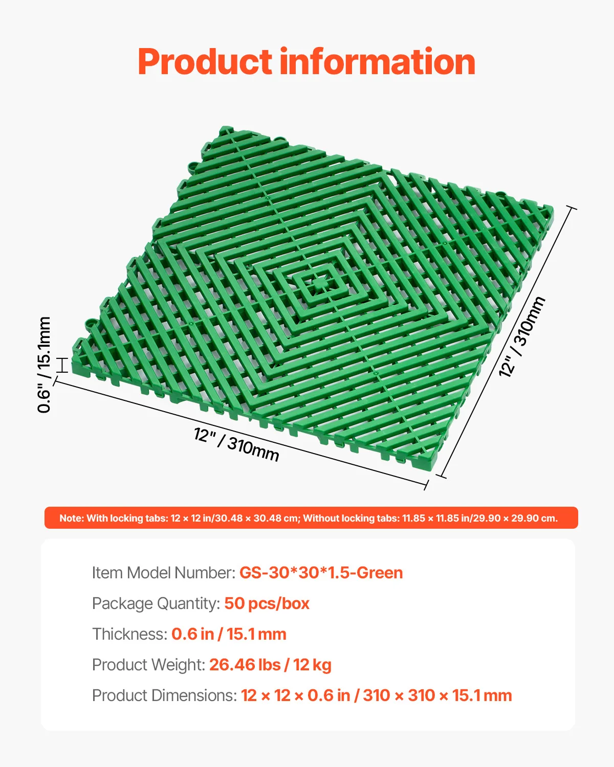50 PCS Green