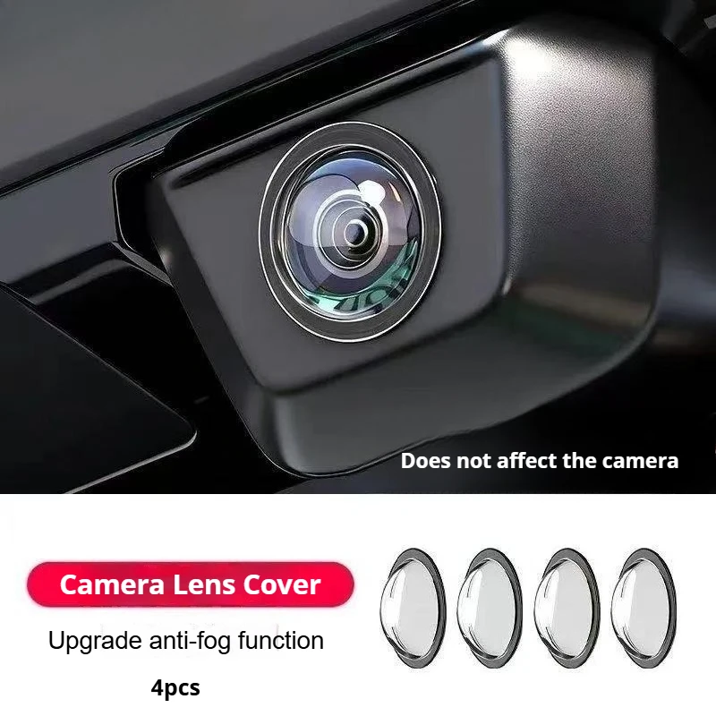 Car Camera Protection Cover with 360° Panoramic Anti-Fog Lens Shield