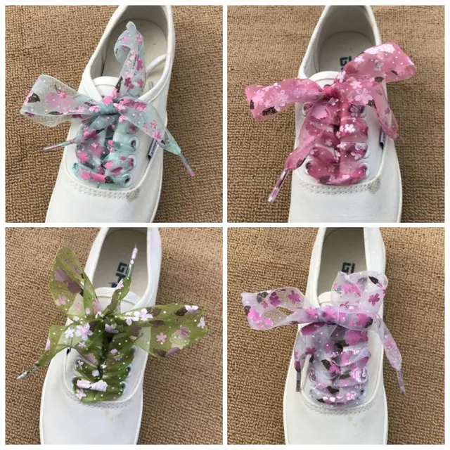 Flat Snow Yarn Shoelaces 4