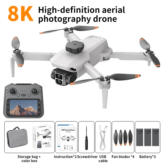 GPS Screen Drone EIS Obstacle Avoidance FPV Brushless Quadcopter Obstacle Avoidance FPV Brushless Quadcopter RC Drone Toy Gift 6