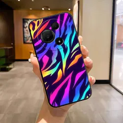 Custodia per telefono in silicone morbido con design di fiori, farfalle e marmo