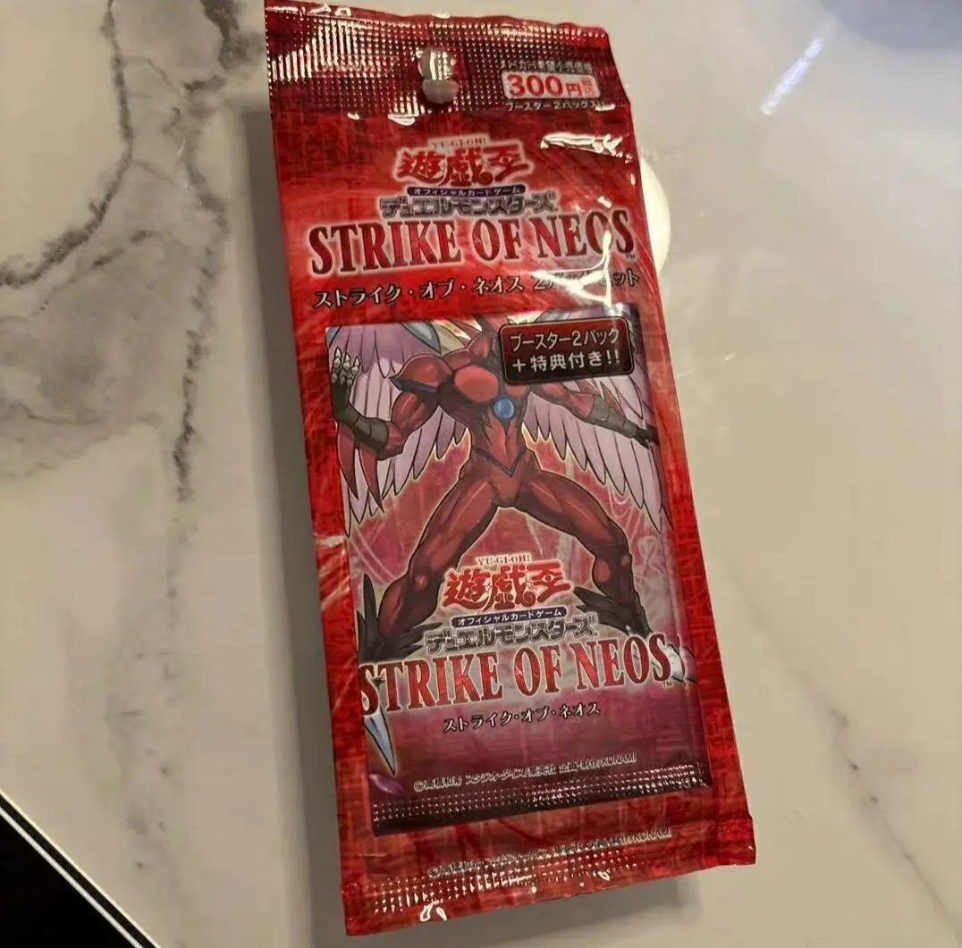 Yugioh KONAMI Duel Monsters STRIKE OF NEOS STON Japanese Collection Sealed Special Pack