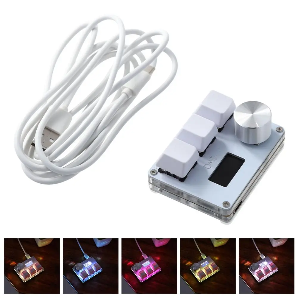 Sayodevice osu teclado o3c gatilho rápido hall interruptores