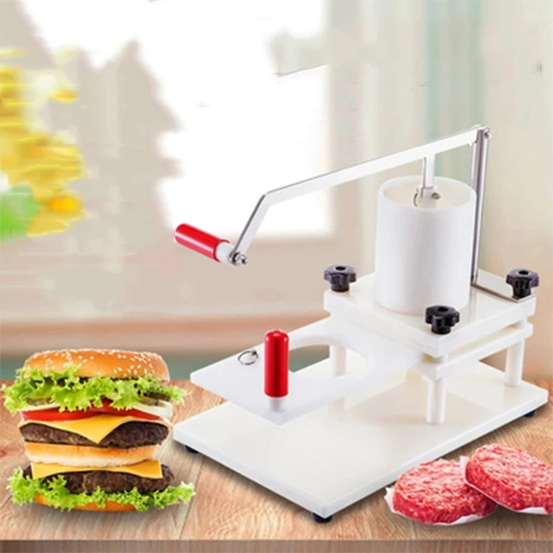 

11cm/13cm Manual Hamburger Press For Burger Forming Machine Household Commercial Round Burger Meat Shaping Presser Maker Machine