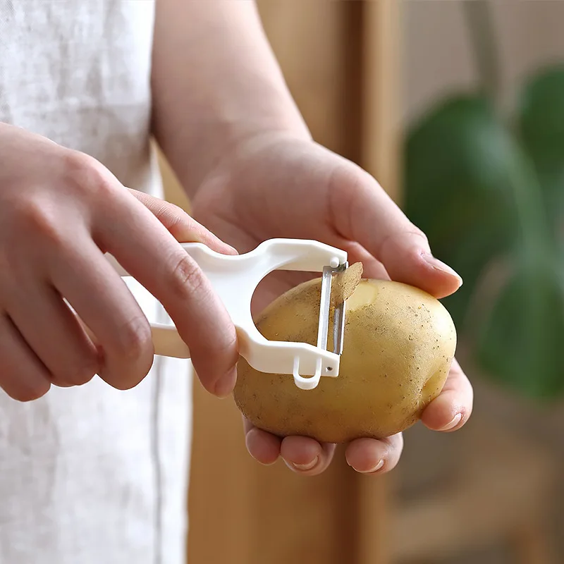 Potato Peeler Slicer Stainless Steel Vegetable Peeler Shredder Julienne