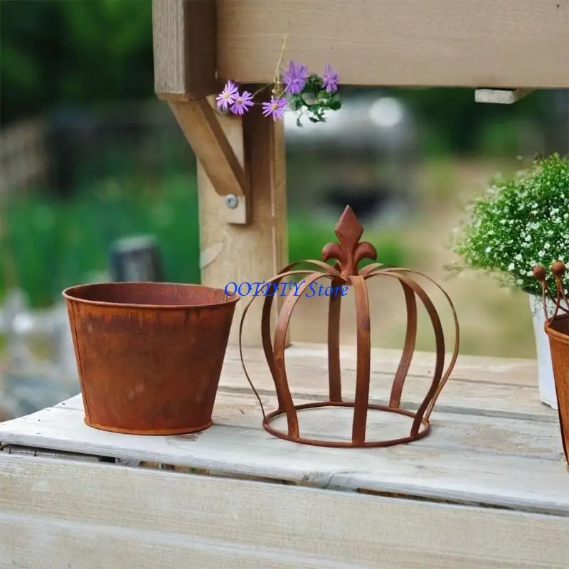 367A Contenitore per vasi da fiori a forma staccabile per decorazione del giardino dei balconi - immagine 3