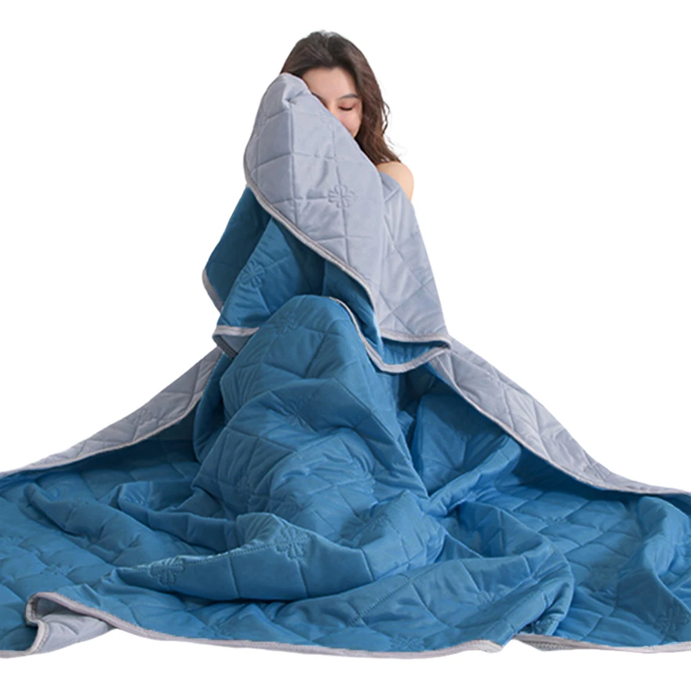 Silk Summer Quilt Lightweight Breathable Cooling Comforter