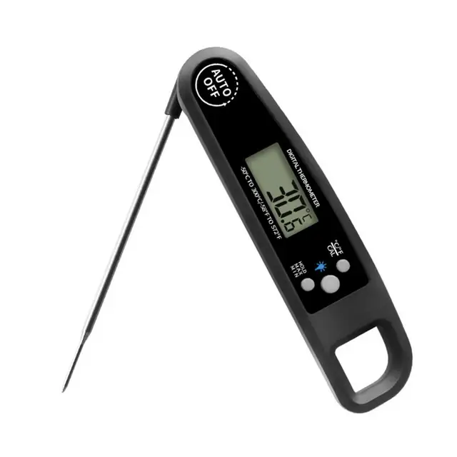 Gyakorlati Fahrenheit Celsius Conversion Barbecue Hőmérő 10 Perc Auto Off Instant Olvassa El A Húshőmérő Többcélú