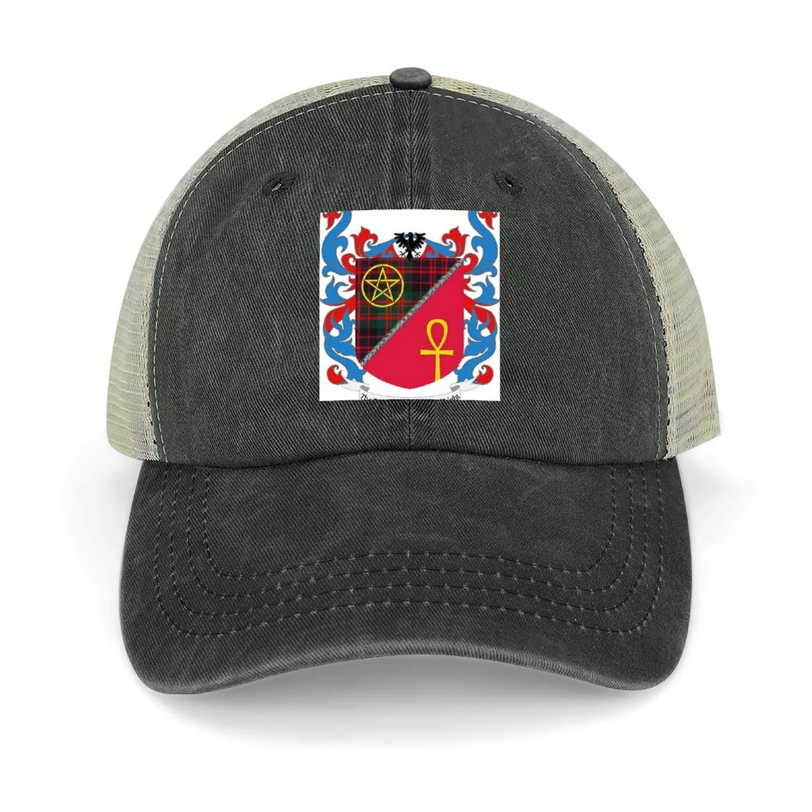 

Enchanted Circle of light Coven Crest Cowboy Hat fishing hat Military Cap Man Beach Outing Rave Girl Men's