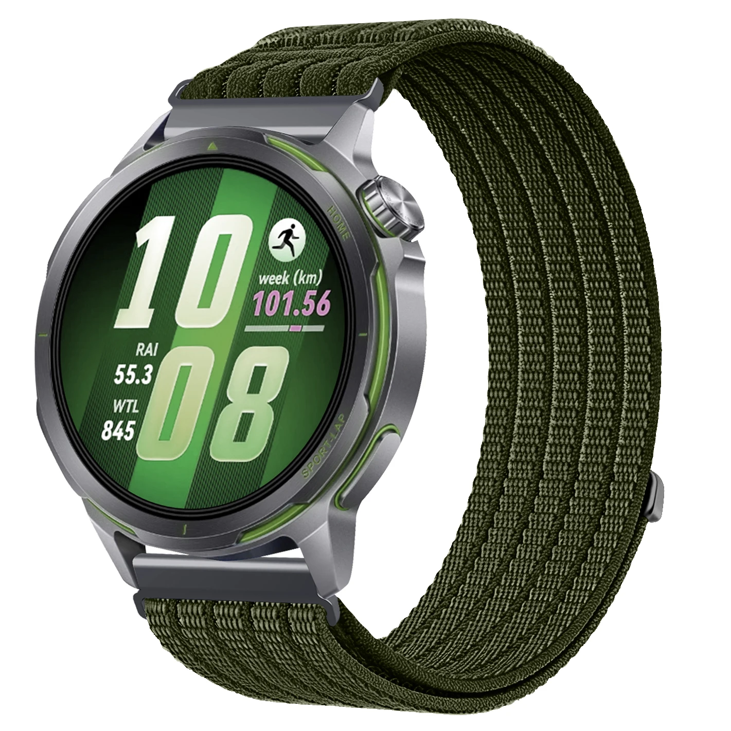 Nylon Sport Band Soft Wristband - Adjustable Strap for Smartwatches (18/20/22mm)
