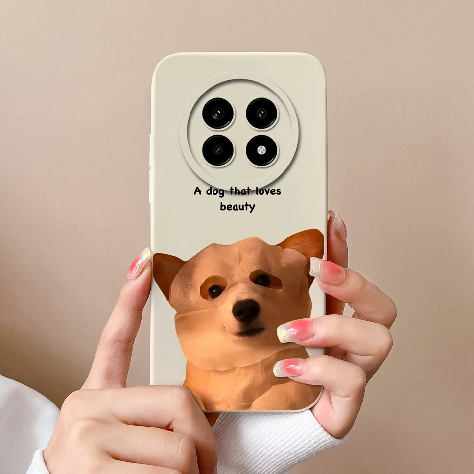 Fashion Aesthetic Style Soft Silicone Shockproof Protective Phone Case - Anti Slip Back Cover