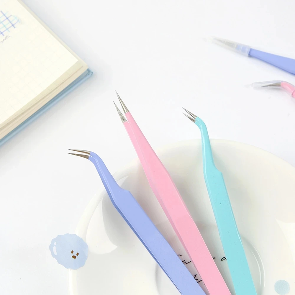 SKYSONIC BOBO Cute Tweezers Scrapbook Sticker Washi Tape Picking Multi-Tool Stationery DIY Junk Journal Album School Supplies