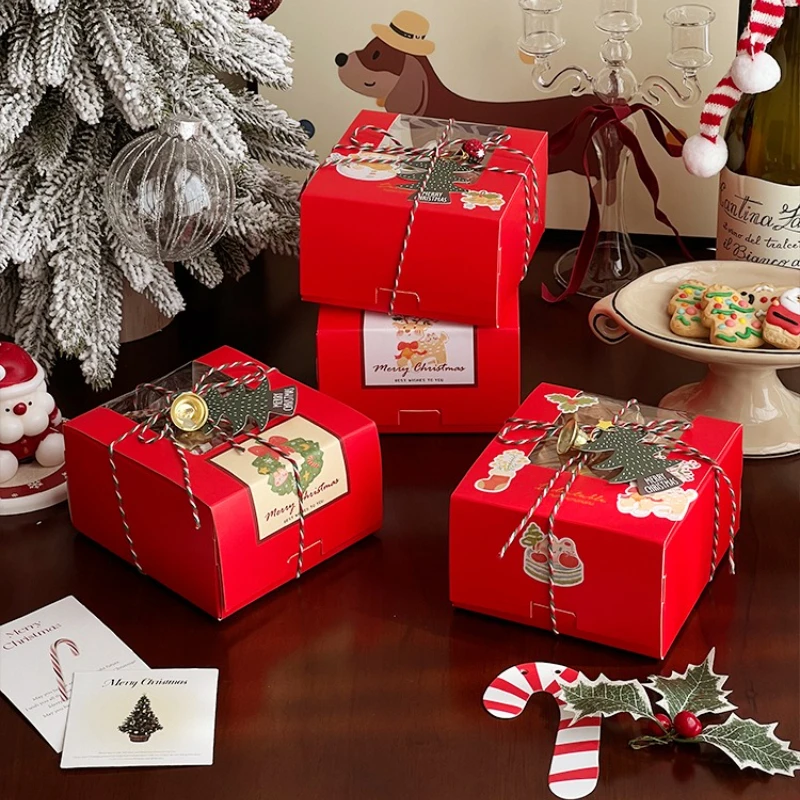 50 Stück Weihnachtsbaum-Geschenkanhänger – schwarze Papieranhänger mit „Merry Christmas“-Nachricht für Urlaubsgeschenkverpackungen und Dekoration – Detail 8