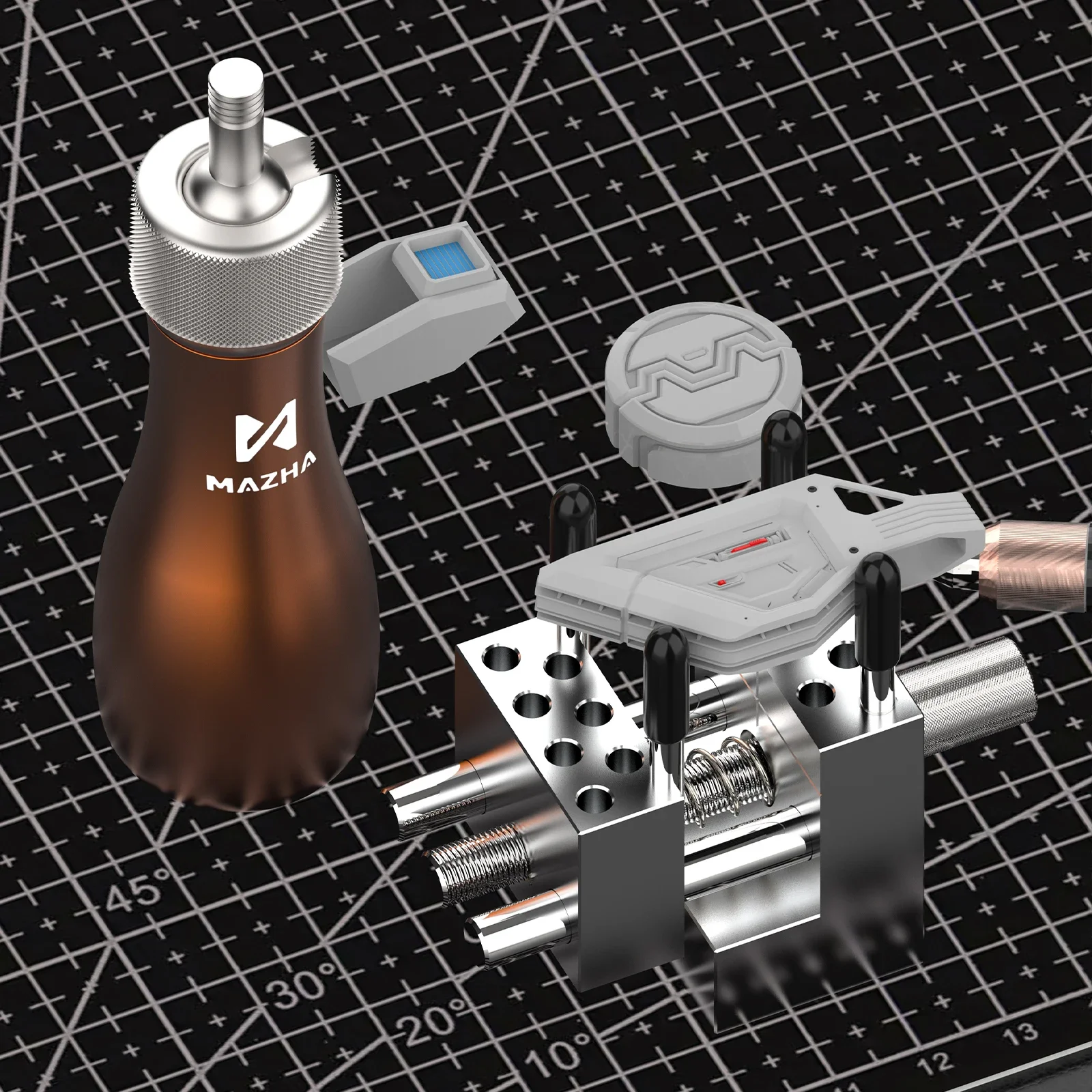 Portable Handheld Clamping Vise for DIY Model Making Craft Tool