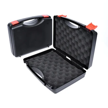 Valigia di sicurezza per pistola cassetta degli attrezzi in PP per Glock Kublai scatola di immagazzinaggio per pistola cannocchiale da puntamento Airsoft caccia torcia strumenti custodia