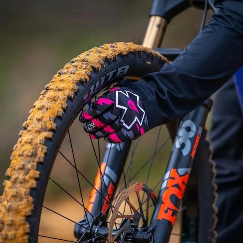 2024 New Muc Off Guanti Da Moto Top Mountain Bike Mx Glove Guanti Da Moto Rosa Top Motocross Guanto Da Moto Nero Guanto Da Uomo Bmx