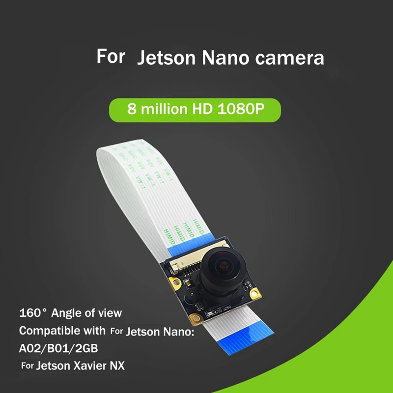【Must-Haves】For Jetson Nano/Xavier NX Camera Module 8MP 3280X2464 HD Camera IMX219 160°Wide-Angle Camera Module 4
