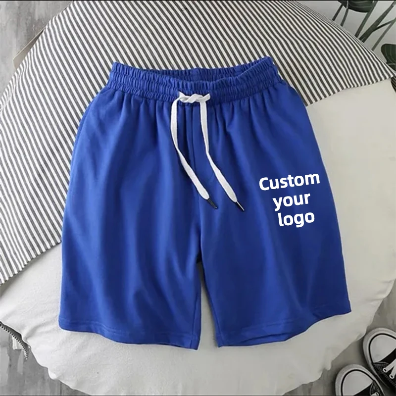 Summer Men's Casual Short Custom your logoCasual Jogging Slim Fit Shorts Trousers Comfortable and Breathable 5 Colors 6