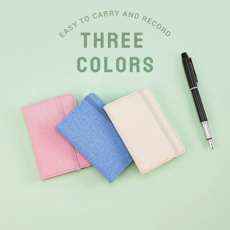 Laptop A7 Specification Hardcover Notebook Ledger Bullet Three Colors Scrapbook Stationery School Supplies Sketchbook hardcover notebook