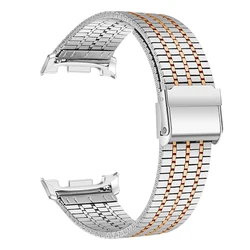 Premium Stainless Steel Smartwatch Bracelet Strap Accessory - Galaxy Watch Ultra (Silver rose gold)
