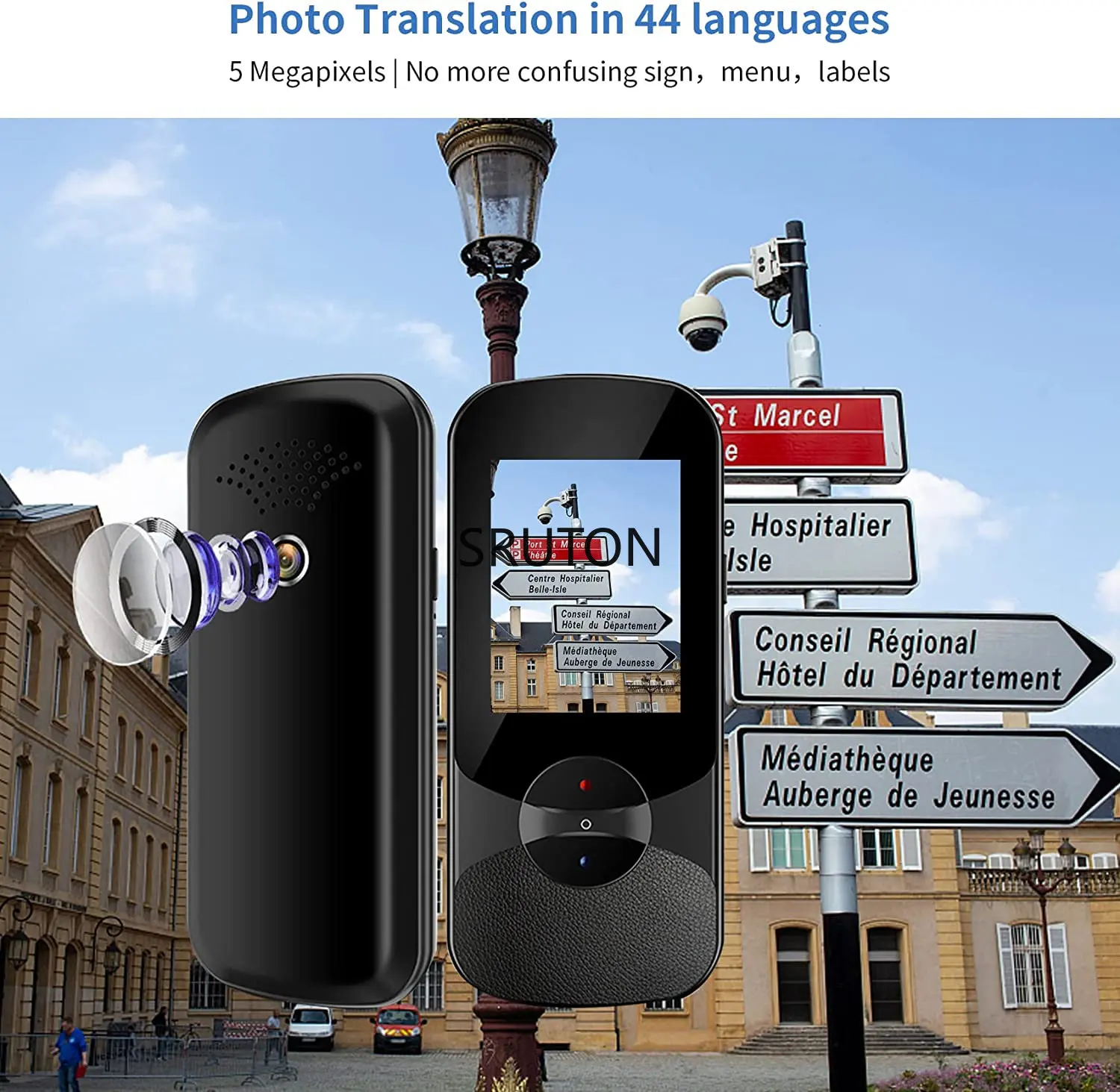 New Smart Translator 106 Languages Photo Translate Instant Voice Translator Portable Languages Translation Without Internet