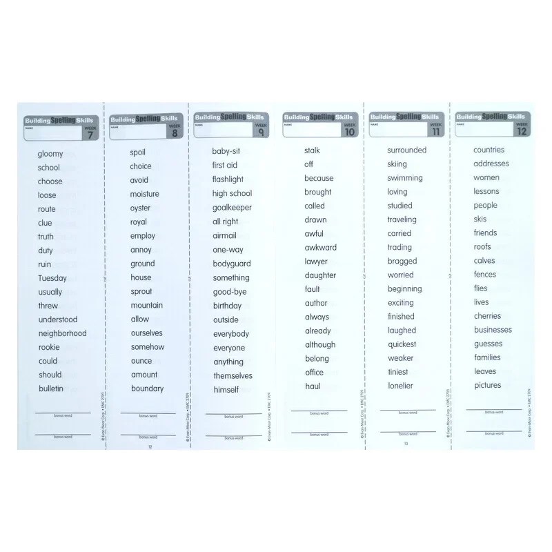 Grade 5 Spelling Skills 4
