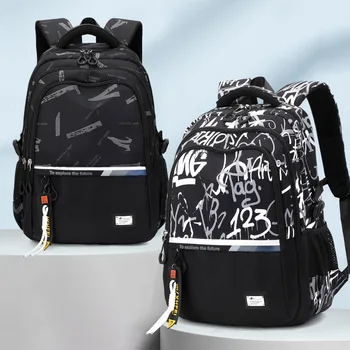 School Bags For Teenage Boys High Middle School Students Schoolbag Outdoor Travel Laptop backpack Big Student Bookbag mochila 1