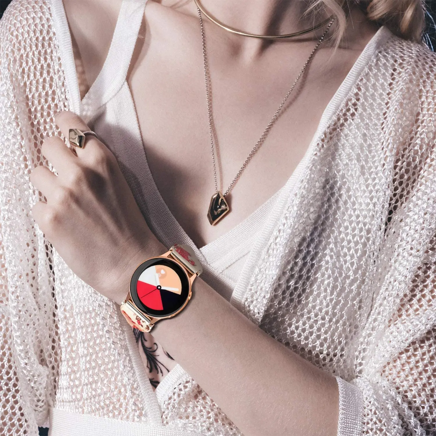 20mm Ϸ ַ  ź Ʈ Ｚ  ð 4/Ƽ 2/ȭ GT3/Amazfit Bip 22mm к긯 