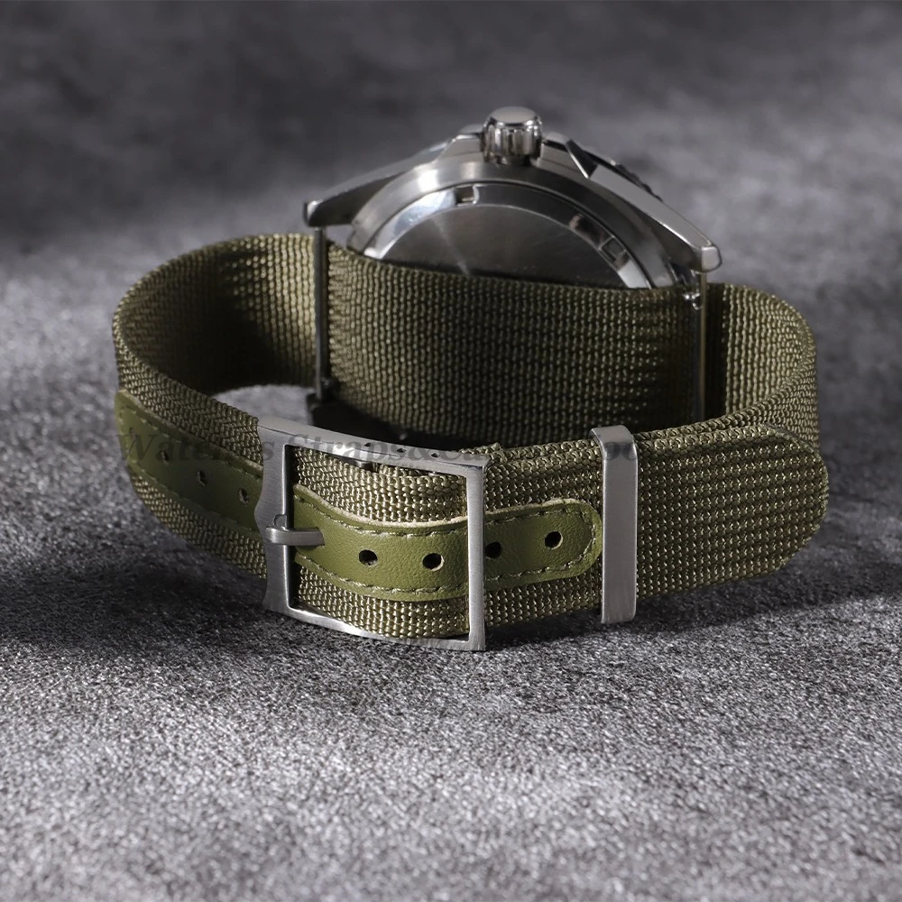Versatile Sport Waterproof Canvas Nylon Watch Strap - Men's & Women's Replacement Watchband