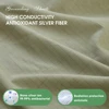 Hypoallergenic Grounding Bed Sheet - Full Size, Organic Cotton, Conductive Fabric for Deep Sleep 3