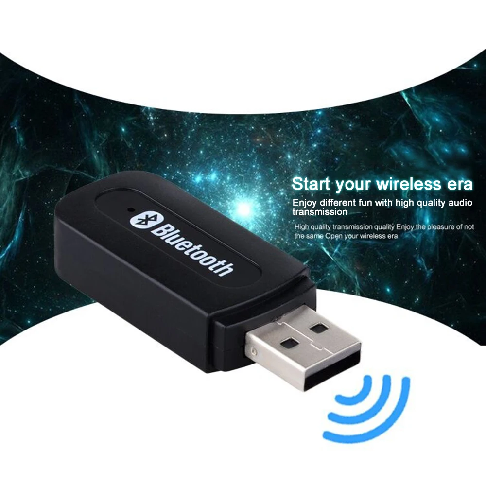 USB Bluetooth 4.0 Adapter Car Speaker Wireless Audio Bluetooth Stick Receiver Transmitter 3.5mm